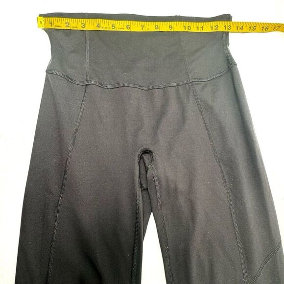 Spanx Yoga Pants Leggings Womens Large Black High Waist Stretch Pull On Workout - Picture 6 of 9